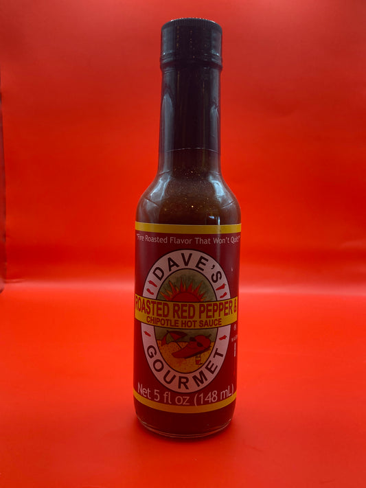 Dave's Gourmet Roasted Pepper and Chipotle Hot Sauce
