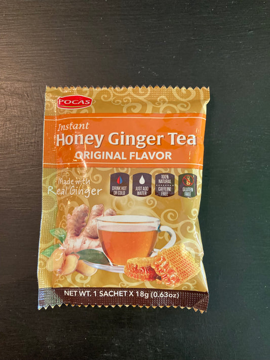 Pocas Ginger Honey Tea Original Flavor Single
