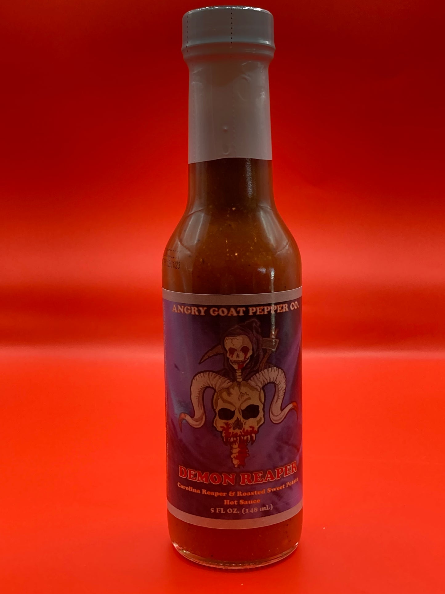 Angry Goat Pepper Co. Demon Reaper Hot Sauce