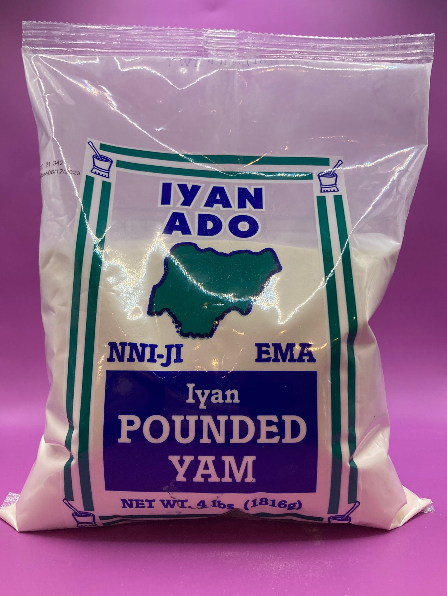 Iyan Ado Pounded Yam 4lb