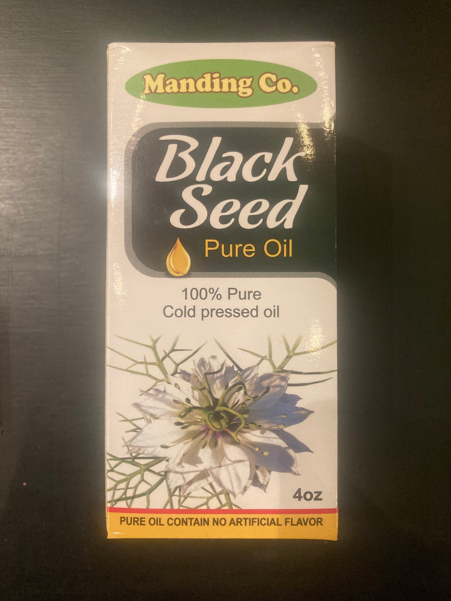 Manding Co. Black Seed Pure Oil 4oz