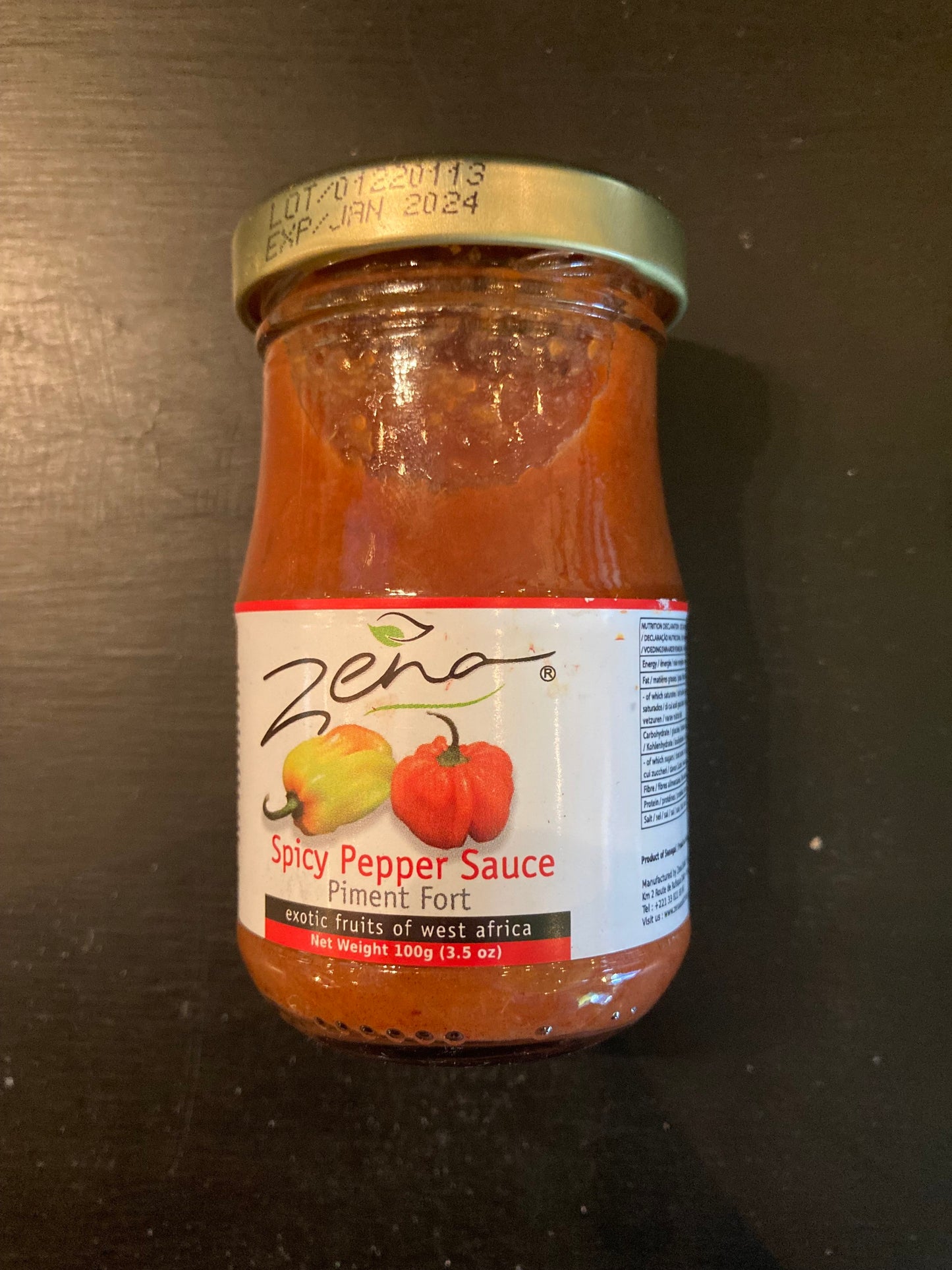 Zena Spicy Pepper Sauce 100g
